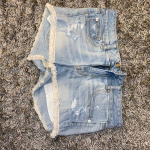 Jean shorts